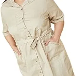 max Women's Cotton Classic Midi Dress-picture-15