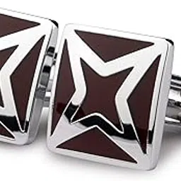 kovove The Embellished Brown Cufflinks for Men-picture-51