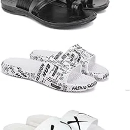 Men's Sandals | Lightweight Wear| Stylish & Easy to Wear For Men'S PCV-SAN-(COMBO-3)-3152-3104-3029-picture-40