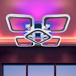BrightLyt LED Low Height Jhoomar, Chandelier, Compact, Energy-Efficient Ceiling Light with Modern Design for Living Room, Bedroom and Restaurants-picture-18