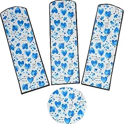 Waterproof & Dustproof Three Blade Ceiling Fan Cover with attachable Enclosure Set of 1 Fan Cover clr8-picture-31