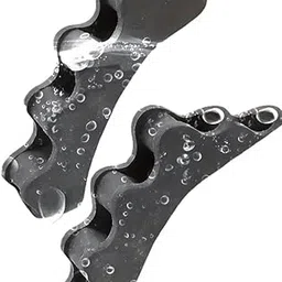 VIPREKHO Toepro Bunion Corrector Toe Separators For Feet | 5 Holes Silicon High Elastic Toe Straightener | Hammer Hallux Valgus Corrector Pain Relief | Achilles Stretcher | 2 Pcs-image-32