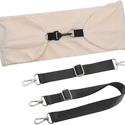 VELURA Stuffable Travel Pillow for Extra Luggage Storage Bag Fillable with Clothing Beige|1 Neck Pillow Cover Set|Travel Pillows| Travel Accessories |Travel-picture-13