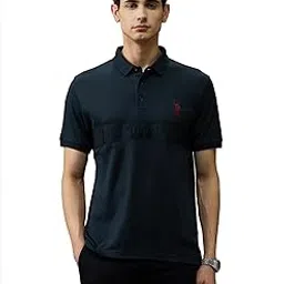 U.S.Polo ASSN. Men's Regular Fit Polo Shirt (USTSH3175_Navy-image-89