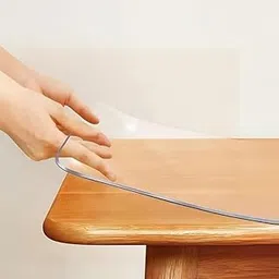 Qlarity Covers 2mm Thick Table Cover 4 Seater, 6 Seater 36 X 60 Inches (91.5 X 152 Cms) | Heat Resistant Transparent Table Protector, Waterproof | Customized Sizes-picture-12