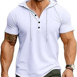 Half Sleeve Gym T-Shirt for Men | for Workout, Running and Casual Wear with Cotton Blend | Sports Wear T-Shirt for Men-image-6