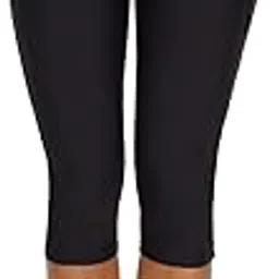 leoparts Swimming Water Pants Skirted Swim Shorts Cropped Capri Surf Leggings Wetsuit Pants UV Boardshorts for Women, Black, Medium-picture-37