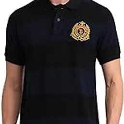 u.s. polo assn. Men Cotton Striped Slim Fit Polo Shirt-picture-15