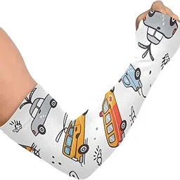 bolaz Cooling Arm Sleeves for Men Women UV Sun Protection Arm Covers Car Vehicle Compression Sleeves Sports Football Golf Cycling-picture-19