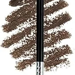 Eyebrow Brush, Professional Double-Ended Angled Eye Brow Brush and Spoolie Brush, Black image 1