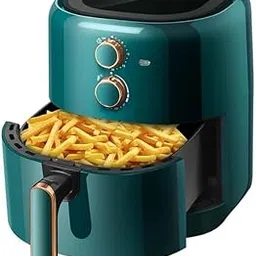 Lapras 𝟏𝟓 𝐘𝐞𝐚𝐫𝐬 𝐆𝐮𝐚𝐫𝐚𝐧𝐭𝐞𝐞 3.5L smart air fryer oil free cooker with auto shut off, double knob timer, rapid air circulation for crispy fries chicken, cake, easy clean non stick basket-image-9
