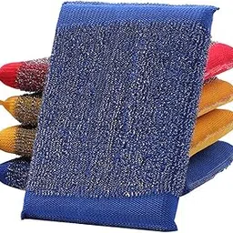 Steel Scrub Sponge Dish Wash Sponge Multi-Use Heavy Duty Scrub for Dishwashing Long Lasting Kitchen Sponge for Hard Surface Tools-picture-33