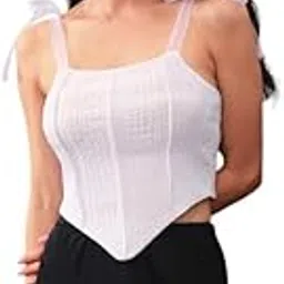 pinacolada Women's Top for Casual Wear | Square Neck | Sleeveless | Pull On Closure | Top Designed with Comfortable Fit for Woman & Girls-picture-53