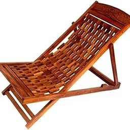 Habiba Arts Store Wooden Easy Chair for Living Room, Foldable Relaxing Chair for Outdoor, Comfortable Chair for Bed Room-picture-23