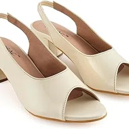 mosac Women's Pointed Toe Block Heel Pumps for Office, Party and Fashion Sandal for Women-picture-48