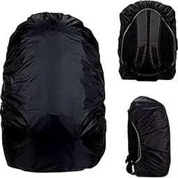Dhvanit Enterprise. Waterproof Nylon Backpack & Luggage Cover with Carry Pouch | Adjustable Rain & Dust Bag Protection for Hiking, Camping, Traveling | Fits 30L–60L School Bags, Laptop Bags.-picture-18