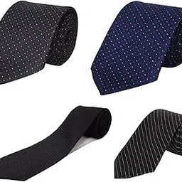 fashmade “where fashion is made” FashMade Men/Boy's Self Design Micro Fiber Premium Formal tie COMBO OF 4 (2.75 inch Broad)(as visible in picture)-picture-44