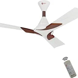 Orient Electric’s 1200 mm Wendy BLDC | BLDC ceiling fan with Remote | Designer ceiling fan with stylish trims | Saves up to 50% on electricity bills | 3-year warranty | White Walnut, pack of 1-image-0