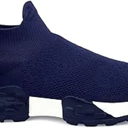 yuvrato baxi Men's Knitted Material Casual Sports Pull-On Light Weight Walking Shoes.-picture-18
