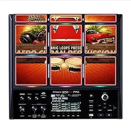 RHYTHM PRO (AFRO CUBAN PERCUSSION) PVC WATERPROOF STICKERS (SET OF 9 PCS.) FOR ROLAND SPD-SX PRO-image-42