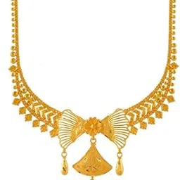 p.c. chandra jewellers 22k (916) Yellow Gold Necklace for Women - 9.82 Grams-picture-12