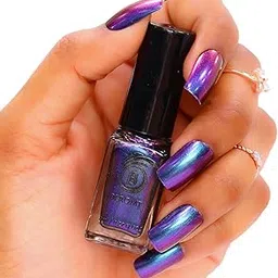 Beromt City Skyline Multi Chrome Glossy Finish Nail Polish, LustrouSmall, High-Shine, Color Shifting Glossy Nail Polish, Ultra Multichrome Glossy Nail Lacquer, 8 ML-Bnp6013-picture-39