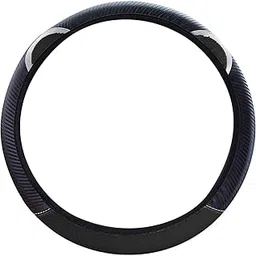 Citaaz Microfiber Leather Auto Car Steering Wheel Cover Universal Steering Wheel Cover, Leather Car Steering Wheel Cover, Non-Slip Car Wheel Cover Protector Universal Fit for Most Cars.-picture-21