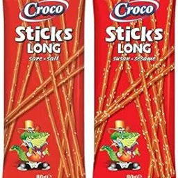 Croco Long Sated Sticks And Long Sesame Sticks Combo (80 g Pack of 2)-picture-10