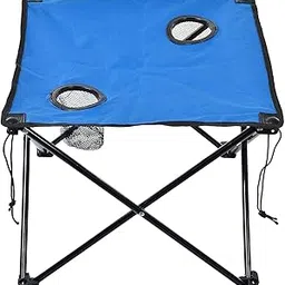 IRIS Lightweight Portable Folding Table, Outdoor Indoor Compact Ultra Foldable Camp Beach Picnic Fishing Backpacking 1 Camping Table-image-55