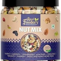 Royal Foodery Mixed Dry Fruits Panchmeva - Fasting Special - Trail Mix | Premium Dry Fruits | Almonds, Cashews, Dates, Raisins, Black Currant | Mix | Healthy Snacks (1kg)-picture-49