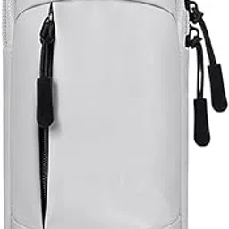 JAZZY PEARLS® Sports Armband Wrist Pouch Waterproof Phone Sleeve for Hiking Jogging Travel Gray-Sporting Goods-Fitness Running & Yoga-Fitness Equipment & Gear-Running Belts-1 Sports Armband-image-89