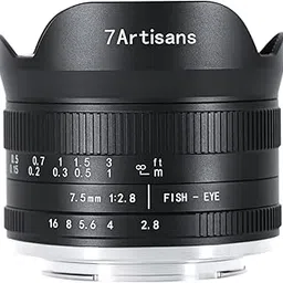7artisans 7.5mm f2.8 Mark II APS-C Fisheye Wide Angle Manual Fixed Lens for Panasonic Micro 4/3 MFT Mirrorless Camera G1 G2 G3 G5 G6 G7 GF1 GF2 GX1 GX7 GM1 GM5 GH1 GH4 GH5 (Black)-picture-21