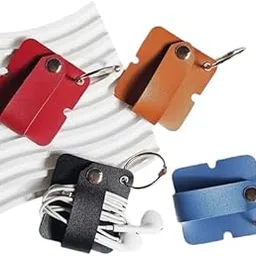 ZORBES® Headphone Case Cord Organizer Wrap Winder Headset Keeper Cord Manager-picture-12