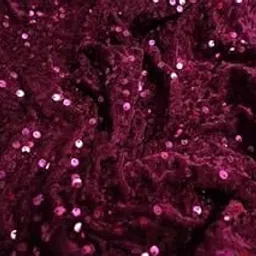 Unstitched Super Soft Sequnince Sequin Velvet Fabric Cloth Use for Making Toys, Cushions, Blouse, Top, Lehenga,Dresses, Jackets, Decoration, Photoshoot, Home Furnishing Etc. (3 mtr, Pink)-image-31