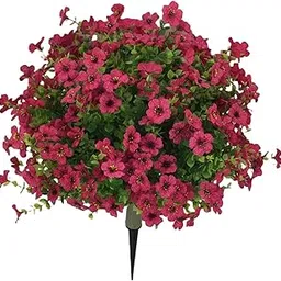 Artificial Flower Stake Reusable Gift Lawn Décorfor Porch Lawn Patio Pink|Yard,& Outdoor Living|Gardening Supplies|Landscaping &Materials|Anchor Pins, Staples & Stakes image 1
