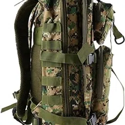 MILAAN Outdoor Backpack Waterproof Multi Pocket Large Rucksack Camouflage D-picture-32