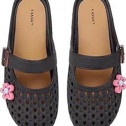cassiey Comfortable Flat Clog Slipper with Adjustable Strap For Women-picture-12