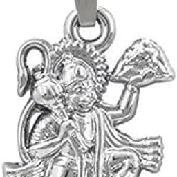 silverwala 925-92.5 Sterling Silver Anjanaya (Hanuman) Fashion Pendant locket for Men Women Kids Boys and Girls (WITHOUT CHAIN)-picture-15