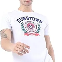 ketch Men Slim Fit Half Sleeve T-Shirt-picture-24