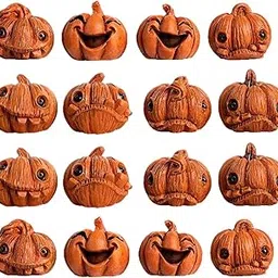 16X Mini Ghost Pumpkin Creative Table Centerpiece for Shelf Kitchen Office | Home & Garden | Home D?©Cor | Figurines-picture-62