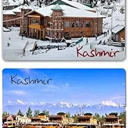 Kaseeda Gifts Wooden Fridge Magnet Souvenir from Kashmir | Indian Famous Places Destination Refrigerator Magnets for Home & Kitchen-picture-15
