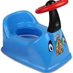 KORBOX Toilet Trainer Potty Training Seat- Chair for Kids- Infant Potty Toilet Chair with Removable Tray & Closing Lid (BLUE)-picture-12