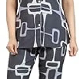 cloud soft Women's Rayon Pajama Set - Premium Soft Night Suit Set of Shirt & Pajama Combo for Relaxing Sleepwear CS12002-picture-16