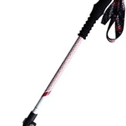 Decdeal Carbon Fiber Trekking Pole Adjustable Lightweight with EVA Grip and Twist Lock for Hiking Walking Running-picture-12