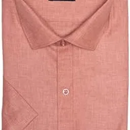 mark & albert Mens Half Sleeves Cotton Shirt image 1