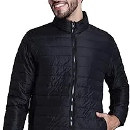cantabil Solid Full Sleeves Mock Collar Regular Fit Full Zipper Men Casual Jacket | Casual Winter Jackets for Men | Mens Jackets for Winter Wear (P_MJKT00147)-picture-32