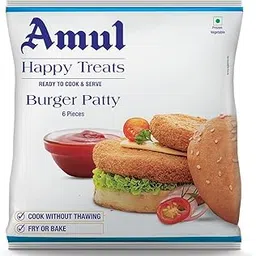 Amul Veg Burger Patty Happy Treats, 360 g-picture-20