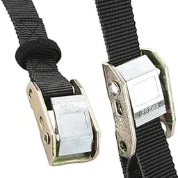 Best Gymnastics Rings/Ring Straps & Buckles (ONLY) |(Black Colour)|-image-36