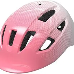ZOOMELLA Bike Helmet for Adults Stylish Riding Accessories with Soft Liner Adjustable Pink and White|Helmets| Helmets-image-43