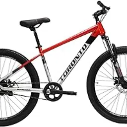 Toronto Niagara 27.5-Inch Unisex Cycle | Carbon Steel Lightweight Frame | Single-Speed Bicycle with Quick-Release Seat & Wheels | Adjustable Handlebars, Bright Headlight & Durable Nylon Tires-picture-26